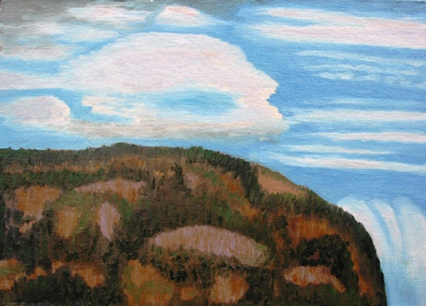 Mountain, 2006 Oil on canvas,  50  70 cm