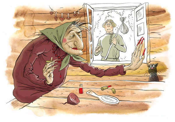 Иллюстрация. Автор: Ольга Громова. Название: «О ногтях». Источник: https://vsyako.livejournal.com/