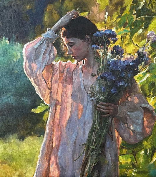 Иллюстрация к сборнику стихотворений Екатерины Флёр «2025. Яблоневый сад» создана с помощью GigaChat API (сервис Сбербанка) и используется с согласия правообладателя в рамках приобретённого платного пакета услуг. Источник: newlit.ru.