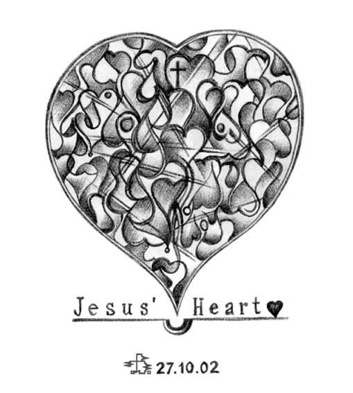  . "Jesus' Heart".