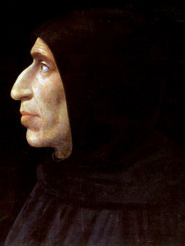 Портрет Савонаролы кисти Фра Бартоломео, около 1498 года