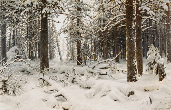 Шишкин. Зима. 1890.