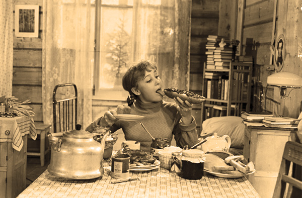 Кадр из фильма Девчата, 1961 г.