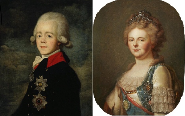Павел Петрович и Мария Федоровна