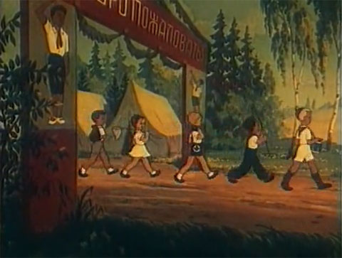 Кадр из мультфильма «Часовые полей»