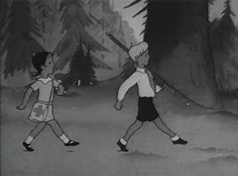 Кадр из мультфильма «Бармалей»